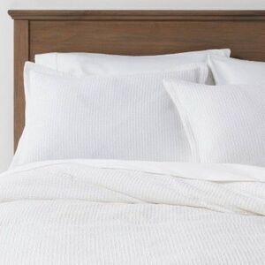 Threshold - Twin/Twin Extra Long Washed Waffle Weave Comforter White